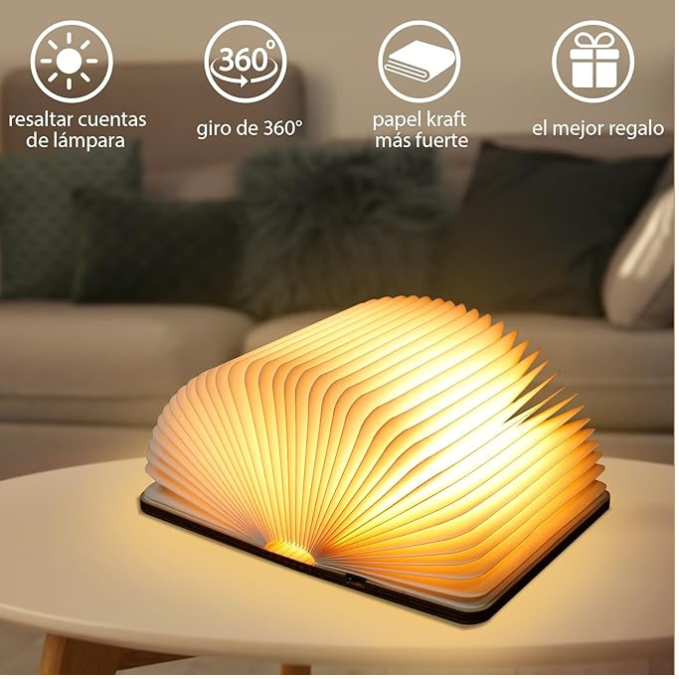 Magic Book Lamp